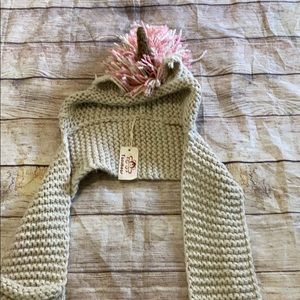 Unicorn hat scarf crochet